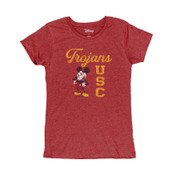 USC Trojans Women's Disney Park Cardinal Hopper Mickey Special Blend T-Shirt